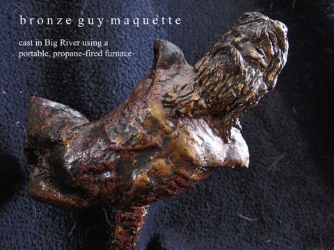 bronze guy
